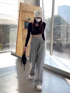 Petite Long-Length Leisure Pants