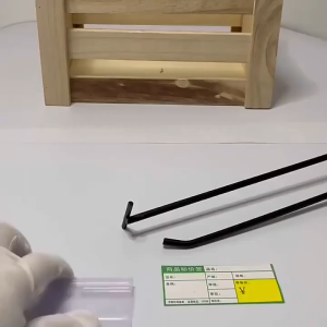 พลาสติกใส่ป้ายราคา แบบเกี่ยวตะแกรง // สีใส (SWB30-CL) Pack 20 ชิ้น