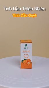 Tinh Dầu Quýt DMT 100% Thiên Nhiên - Giảm Stress Thơm Phòng An Toàn - 5ml/10ml