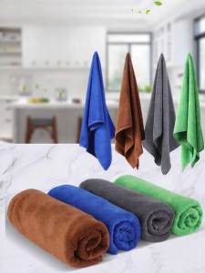 PISSA | Water Absorbent Thickened Lint Free Microfiber Cleaning Towel