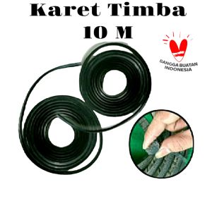 Karet Timba 1 Rol Karet Kerekan Katrol Sumur Bangunan Tali Timba 10m