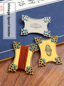 Vintage Metal Card Winder Board