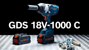 Bosch GDS 18V-1000 Professional BITURBO Brushless Cordless Impact Wrench (1000 / 1600Nm)