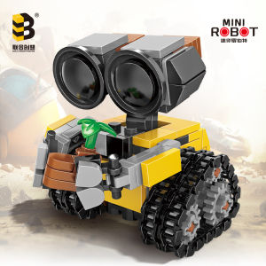 Đồ Chơi Lắp Ráp DIY Robot Vali JKC7635 Đồ Chơi Giáo Dục Khối Nhựa Cho Thanh Thiếu Niên Đồ Chơi Mô Hình Lắp Ráp Từ Tính
