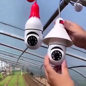 HD Wifi Light bulb CCTV Drone FHD1080P 360 degree Panoramic CCTV Wireless Wifi Camera Two Way Audio Panoramic Night Vision Camera