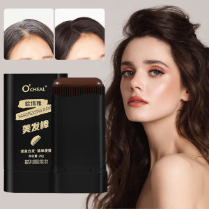 Bút Tạo Màu Tóc Ocheal Quick Touch-Up 3 Màu Dạng Bút Cầm Tay Nhuộm Tức Thì Kèm Lược Phấn Tạo Màu Tóc Đen/nâu/cà Phê Dành Cho Nam & Nữ