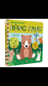 Ghép Hình Sáng Tạo: Rừng Xanh (Giúp Bé Phát Triển Trí Thông Minh Và Tư Duy Sáng Tạo)