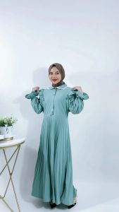 CARLINA ARAFAH GAMIS PLISKET SHAKILLA MAXY BUSUI RENDA CANTIK