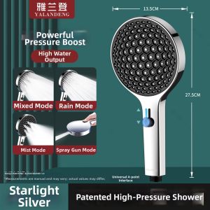 YALANDENG | High-Pressure Shower Head Kit