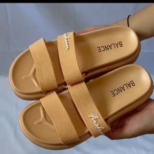 SANDAL JELLY / KARET WANITA BALANCE 840-1B0920 / SANDAL WANITA SLOP WEDGES TERBARU MODEL KEKINIAN SANDAL RUMAH KARET LENTUR HARGA MURAH