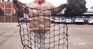 กระทู้: กระเป๋าสินค้าคุณภาพยืดหยุ่นสุทธิตาข่ายแร็คหลังคาตาข่ายสายเคเบิลบันจี้จัมสินค้าพร้อมตะขอนิรภัยแคมป์ปิ้งตาข่ายบรรทุกสินค้าหนัก