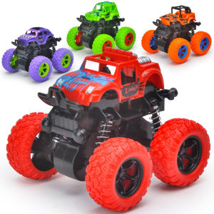 PROMO Mainan Anak Mobil Monster Zap Jip Off Road 4 Drive Inertial Bigfoot / Mobil Tumbling Jungkir Balik