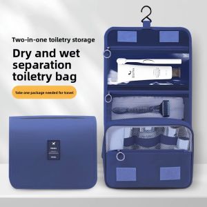 MONLEYTA | Travel Wash Bag Cosmetic Bag Large Capacity Waterproof For Men And Women Portable Makeup Bag Toiletry Bag Going Out