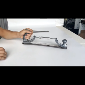 14" Adjustable Car Body File Milled Tooth Dent Repair Kit Metal Panel Polishing Curved Steel Frame