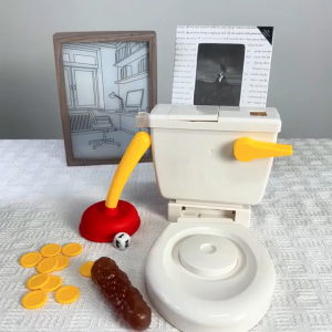 Crazy Flush Toilet Fun Prank Family Party Game Toys