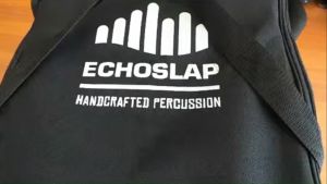 ECHOSLAP (Thailand) Cajon Drum Box Bag With Backpack Case Style (Percussion Instruments Beg Murah) Color In Black