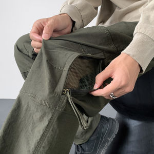 Waterproof Side Zip Boys Workwear Pants Autumn