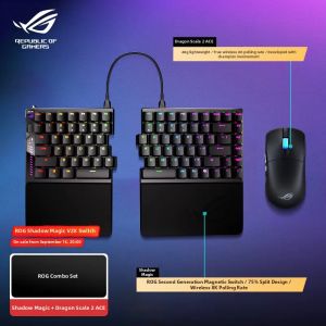 ASUS | Detachable Magnetic Wireless Keyboard 8K Report Rate RGB Backlight Multi-Function Adjustment