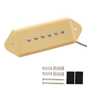 Phrilam  Alnico2 Vintage P90 Dog Ear  Pickup  Suitable for LP P90 Style Electric Guitar Parts Replacement