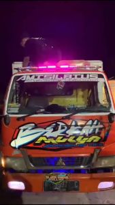 LAMPU ROTATOR/LIGHT BAR 60cm dan 120CM 12/24VOLT