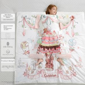 Curbblan | Lightweight Summer Quilt For Infant Child Cotton A-Class Machine Washable