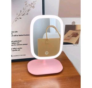 asia3a Cermin Make up LED dengan lampu LED Touchscreen kaca rias meja