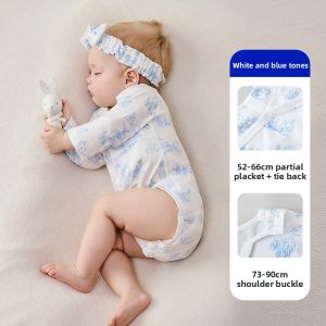 MINI BALA | Pure Cotton Soft Breathable One-Piece Romper for Autumn