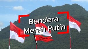 BENDERA MERAH PUTIH BESAR 140 x 87 (ISI 10PCS)