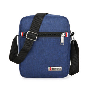 Casual Mens Crossbody Bag New Fashion 2021 Large Capacity Single Shoulder Bag Oxford Cloth Canvas Mailer Bag Leisure Bag for Youth