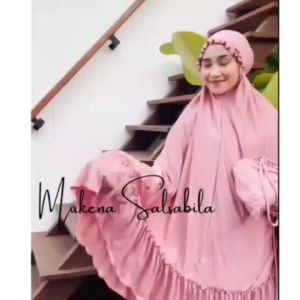 Mukenah Jumbo Polos Rempel Mukena Salsabila Bahan Kaos Jersey Ringan Adem Roko Ruko Dewasa Terbaru Murah Terlaris