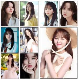 korean film celebrity K-Kim So Hyun Poster Premium Decor Art & Gift for Household Lounge Home Ornaments