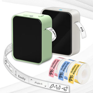 Máy In Mini Di Động Bluetooth P15 Máy In Nhãn Nhiệt UV Tự Dính Không Cần Mực Dùng Cho Thương Mại