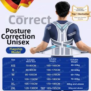 MENGYUXI | Invisible Adult Posture Corrector Straighten Back Improve Round Shoulders and Hunchback Brace