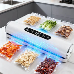 YESPERY Professional Vacuum Kitchen Sealing Machine Sealer for Food Vacuumor for Products Cuisine Packaging Plastic Bag Sealant
