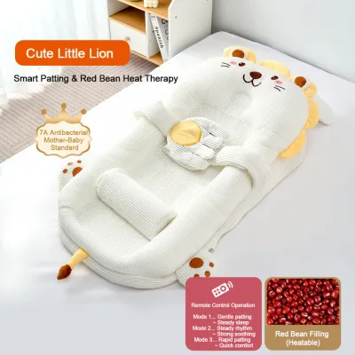 Multifunction 3 in 1 Baby Anti-spill Milk PillowNewborn Anti choking milk Feeding MattressesInfant Bed Nest with Head Shape pillow for 0-3years