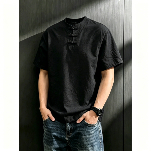 Áo Thun Kiểu Trung Quốc Thoáng Khí Chống Ẩu TianSilk Linen