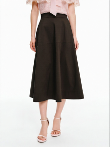 Koradior | Versatile Work Wearable Mid-Length Skirt