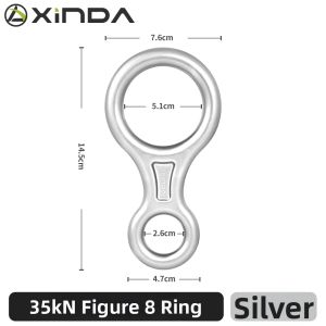 Xinda | Descender Slow Descend Protection 8 Shaped Ring Climbing Equipment