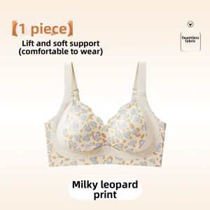 Concentrate Bust Support Gather Anti Droop Slimming Effect Seamless Full Figure Womens Bra