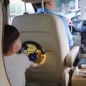 Baby Educational Copilot Steering Wheel Children Intelligent Toy