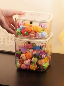 Storage Box Transparan Kotak Penyimpanan Bening Organiser Estetik / Laci Box Drawer Storage PH C1330