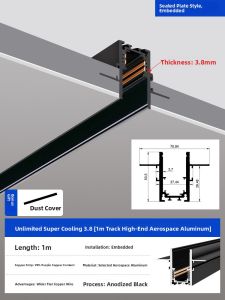 JINGYA | Smart Recessed Magnet Track Light