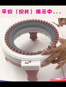 22/48 stitches Smart circular knitting disc for socks and hats Manual rotary knitting machine Rotary double knitting machine