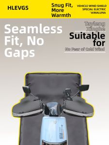 Thermal Thick Windproof Scooter Shield