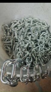 โซ่เหล็ก โซ่ชุบซิงค์ขาว โซ่ชุบ โซ่เหล็กชุบขาว ขนาด 4-6 มม. แบ่งขายเป็นเมตร ราคาต่อ 1เมตร (สินค้าตัดแบ่งตามความต้องการของลูกค้า ขอความกรุณากดสั่งแล้วไม่คืนสินค้านะคะ)
