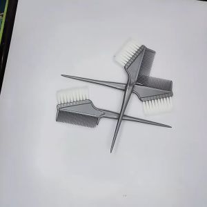 Hair Color Brush Rat Tail Brush with Comb for Salon hair dye Hair Styling dual-use in Hairdressing Tools Brushes Bowl Combo Salon Hair Dye DIY Set Black