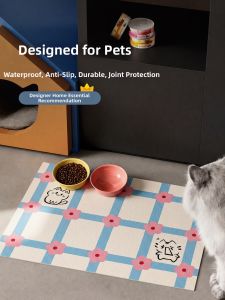 YUNHAOBUYI | Waterproof Stain-Resistant Pet Dining Mat