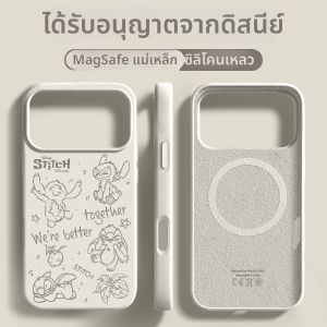 เคสโทรศัพท์มือถือแบบบางเฉียบดีไซน์น่ารักสำหรับ Apple 17Promax 16Pro 15PM 14 สำหรับผู้ชายและผู้หญิง ดูดซับแม่เหล็ก ด้านหลังแบบมีแม่เหล็ก
