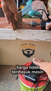 Kepala Bor chuck Drill untuk Dinamo Mesin Jahit / Sewing Machine as 6 mm Chuck Drat Mandrel