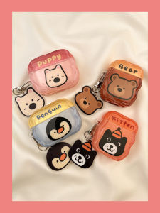Cute Cartoon Animal AirPods Protective Case Wireless Bluetooth  pro Earphone Cover Second Generation Third Generation